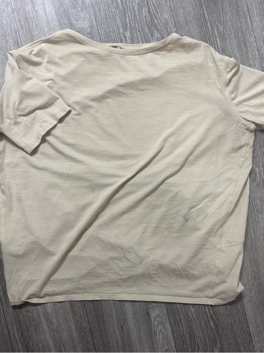 lululemon athletica Women's Short-Sleeve Crew Tee in Light Cream